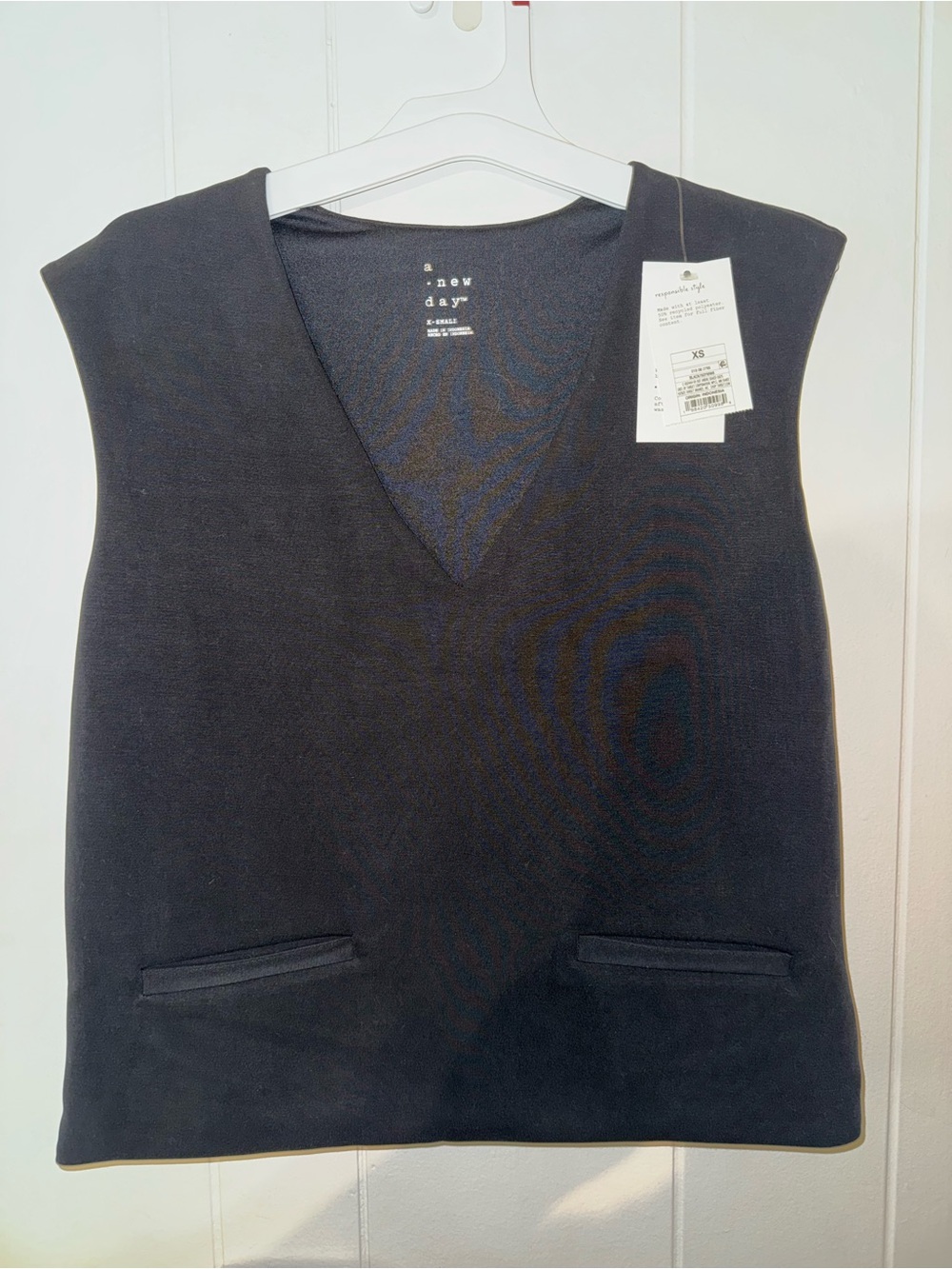 a new day women’s Vest - Black